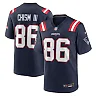Zennovawear Efton Chism III New England Patriots Team Game Jersey - Navy