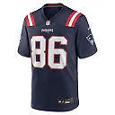 Zennovawear Efton Chism III New England Patriots Team Game Jersey - Navy