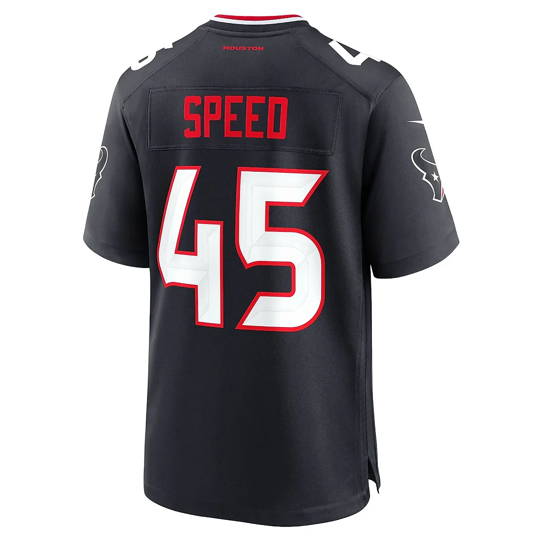 Zennovawear E.J. Speed Houston Texans Team Game Jersey - Navy
