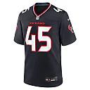 Zennovawear E.J. Speed Houston Texans Team Game Jersey - Navy
