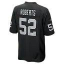 Zennovawear Elandon Roberts Las Vegas Raiders Team Game Jersey - Black