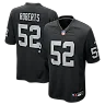 Zennovawear Elandon Roberts Las Vegas Raiders Team Game Jersey - Black