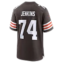 Zennovawear Elgton Jenkins Cleveland Browns Team Game Jersey - Brown