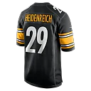 Zennovawear Eli Heidenreich Pittsburgh Steelers Team Game Jersey - Black