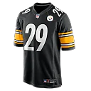 Zennovawear Eli Heidenreich Pittsburgh Steelers Team Game Jersey - Black