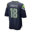 Zennovawear Elijah Arroyo Seattle Seahawks Team Game Jersey - College Navy