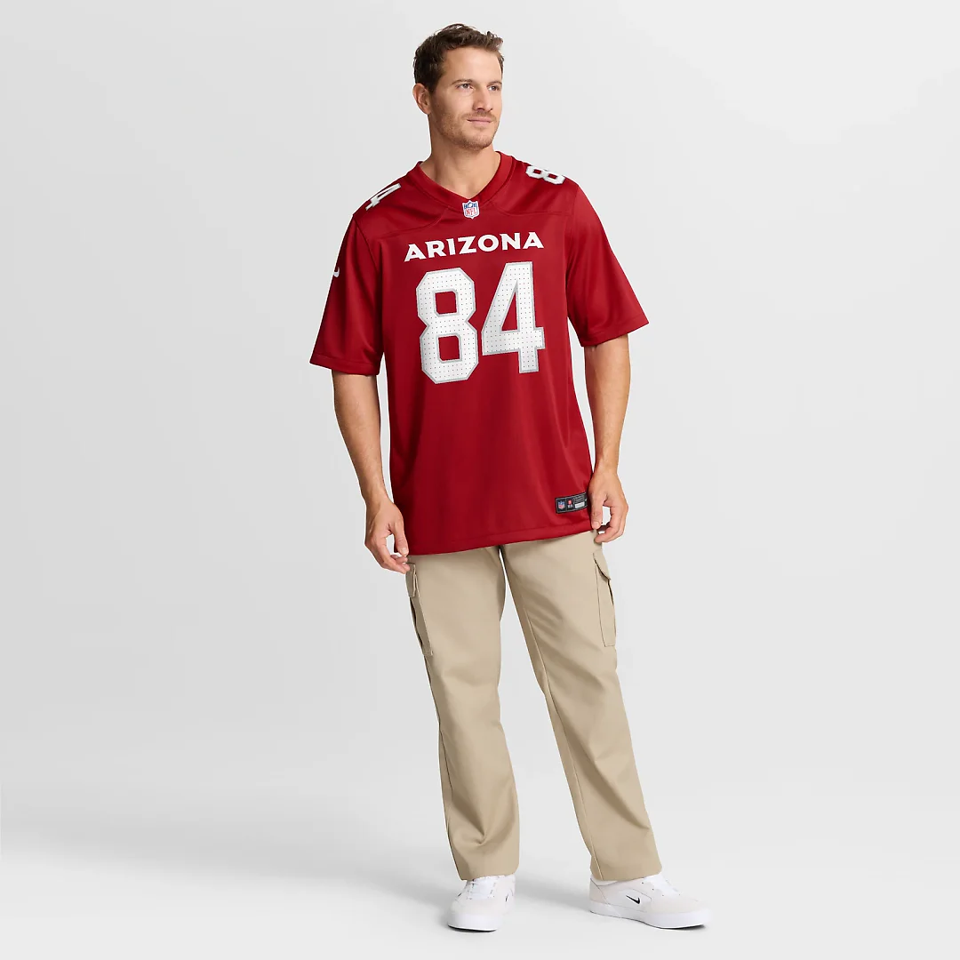 Zennovawear Elijah Higgins Arizona Cardinals Team Game Jersey - Cardinal