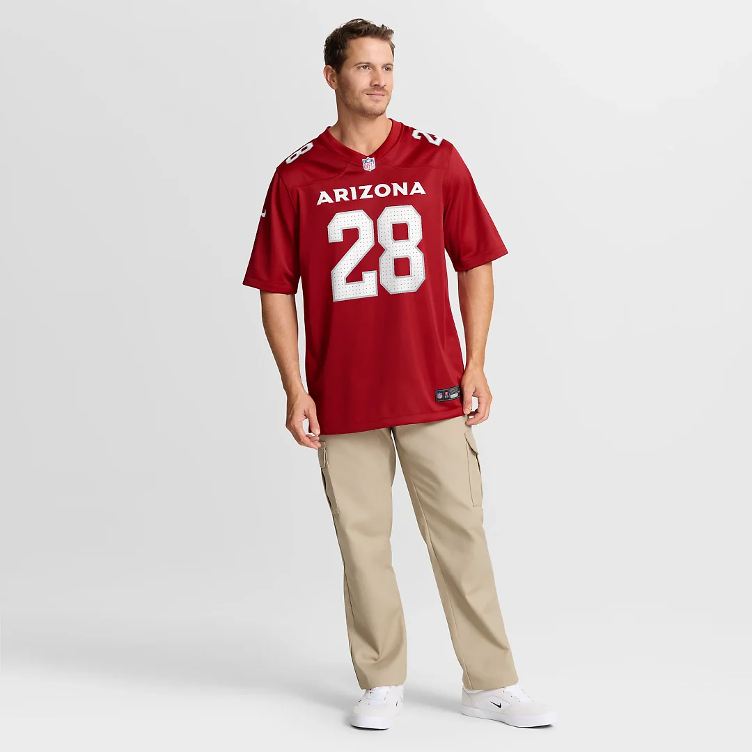 Zennovawear Elijah Jones Arizona Cardinals Team Game Jersey - Cardinal