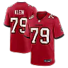 Zennovawear Elijah Klein Tampa Bay Buccaneers Game Jersey - Red