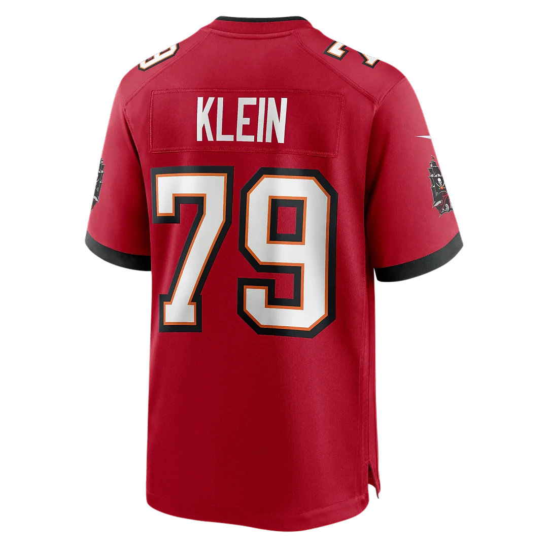 Zennovawear Elijah Klein Tampa Bay Buccaneers Game Jersey - Red