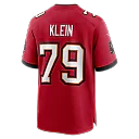 Zennovawear Elijah Klein Tampa Bay Buccaneers Game Jersey - Red