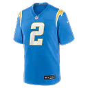 Zennovawear Elijah Molden Los Angeles Chargers Team Game Jersey - Powder Blue
