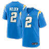 Zennovawear Elijah Molden Los Angeles Chargers Team Game Jersey - Powder Blue