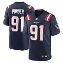 Zennovawear Elijah Ponder New England Patriots Team Game Jersey - Navy