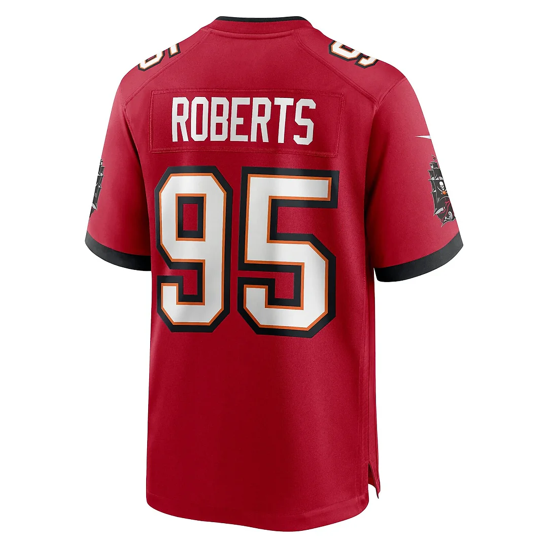 Zennovawear Elijah Roberts Tampa Bay Buccaneers Team Game Jersey - Red