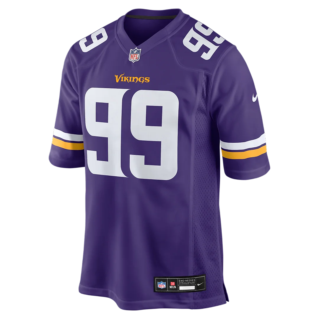 Zennovawear Elijah Williams Minnesota Vikings Team Game Jersey - Purple