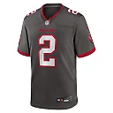 Zennovawear Emeka Egbuka Tampa Bay Buccaneers Alternate Game Player Jersey - Pewter