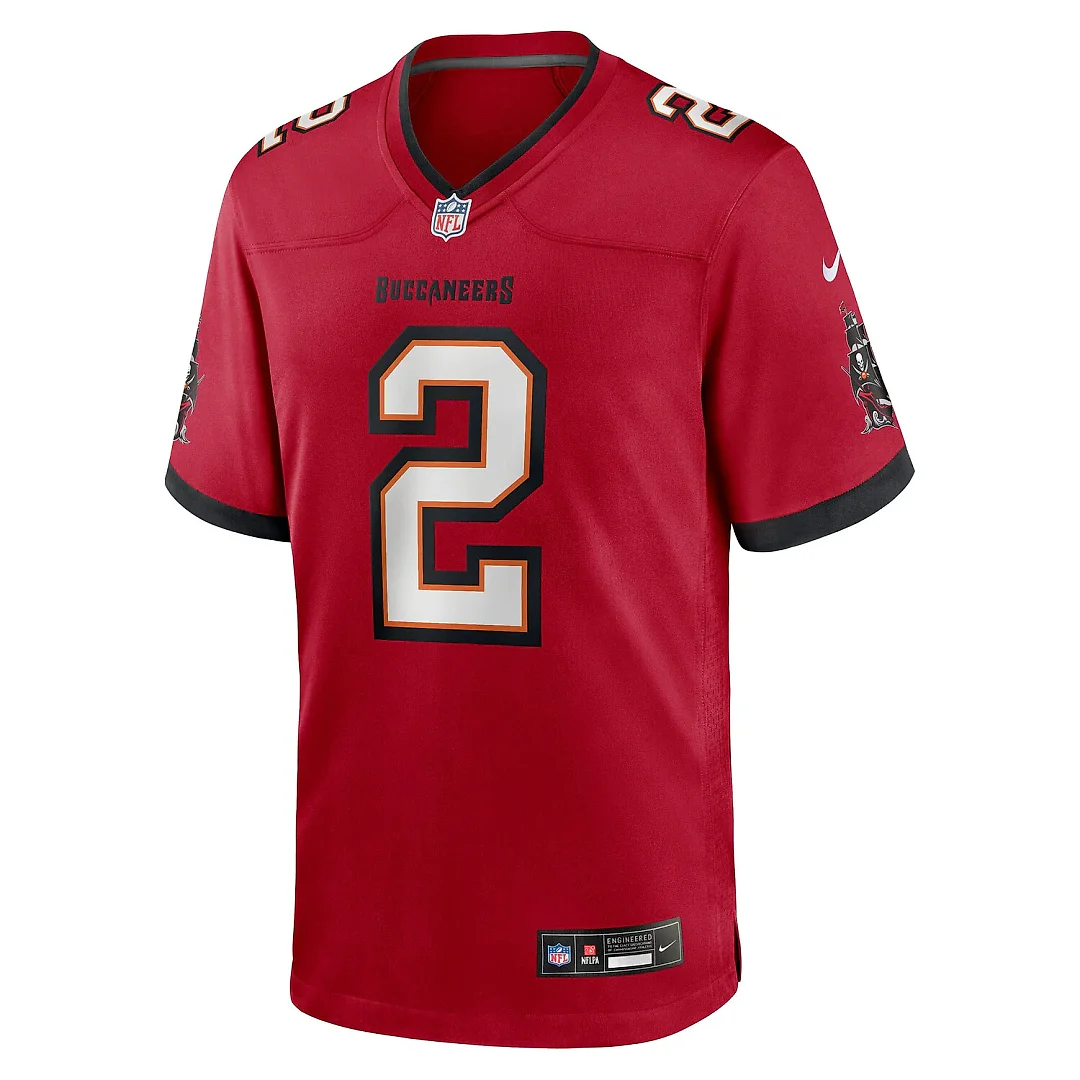Zennovawear Emeka Egbuka Tampa Bay Buccaneers Team Game Jersey - Red