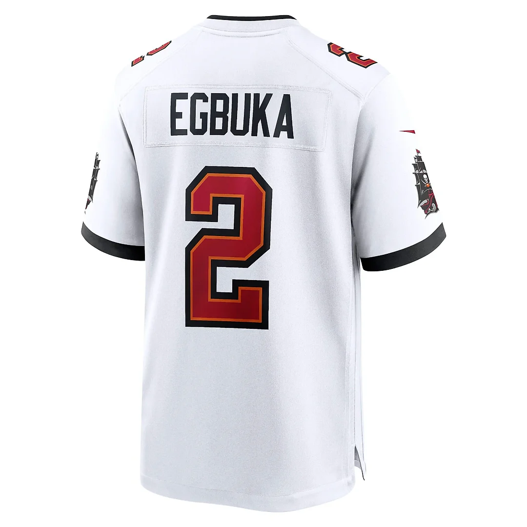 Zennovawear Emeka Egbuka Tampa Bay Buccaneers Game Jersey - White