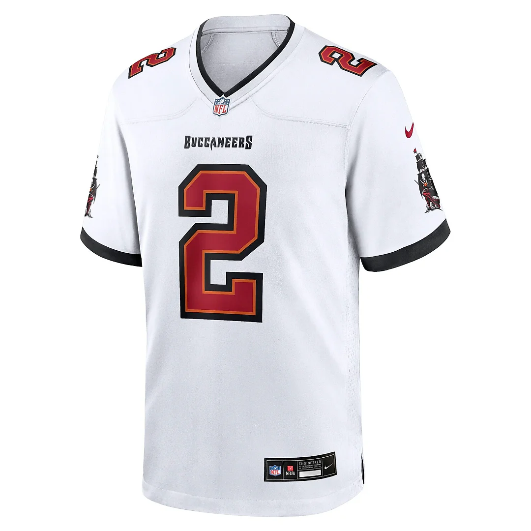 Zennovawear Emeka Egbuka Tampa Bay Buccaneers Game Jersey - White