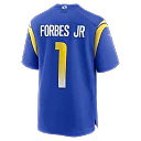 Zennovawear Emmanuel Forbes Jr. Los Angeles Rams Team Game Jersey - Royal
