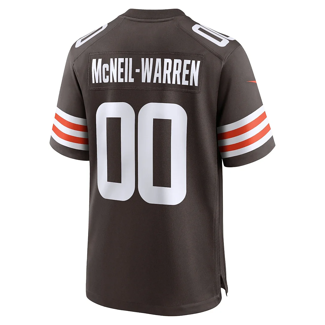 Zennovawear Emmanuel McNeil-Warren Cleveland Browns Game Jersey - Brown