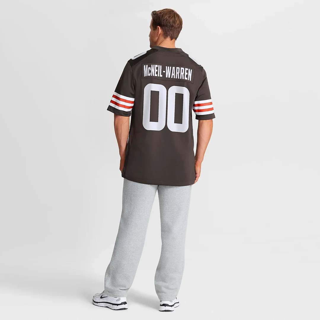 Zennovawear Emmanuel McNeil-Warren Cleveland Browns Game Jersey - Brown