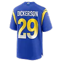 Zennovawear Eric Dickerson Los Angeles Rams Game Retired Player Jersey - Royal