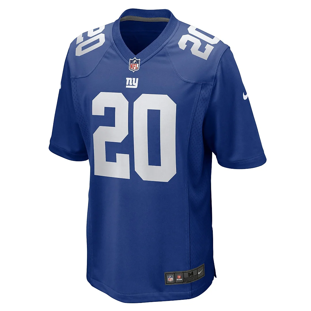 Zennovawear Eric Gray New York Giants Team Game Jersey - Royal