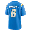 Zennovawear Eric Kendricks Los Angeles Chargers Game Player Jersey - Powder Blue