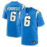 Zennovawear Eric Kendricks Los Angeles Chargers Game Player Jersey - Powder Blue