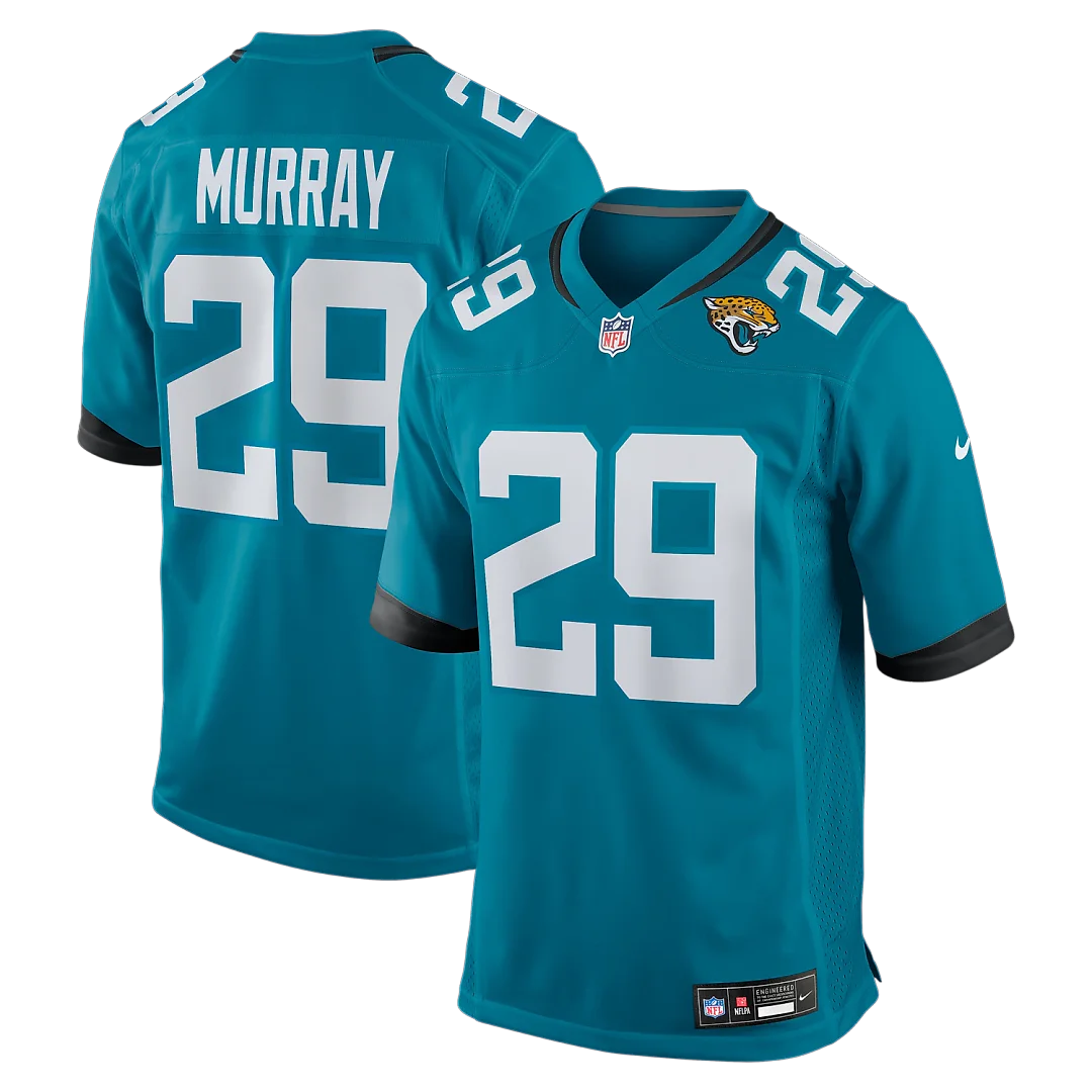 Zennovawear Eric Murray Jacksonville Jaguars Team Game Jersey - Teal