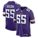 Zennovawear Eric Wilson Minnesota Vikings Team Game Jersey - Purple