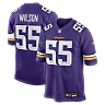 Zennovawear Eric Wilson Minnesota Vikings Team Game Jersey - Purple