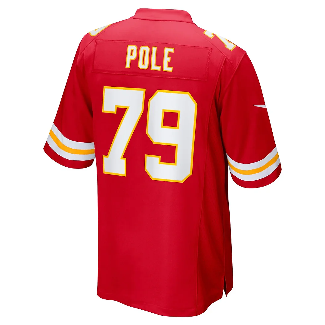 Zennovawear Esa Pole Kansas City Chiefs Team Game Jersey - Red