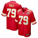 Zennovawear Esa Pole Kansas City Chiefs Team Game Jersey - Red
