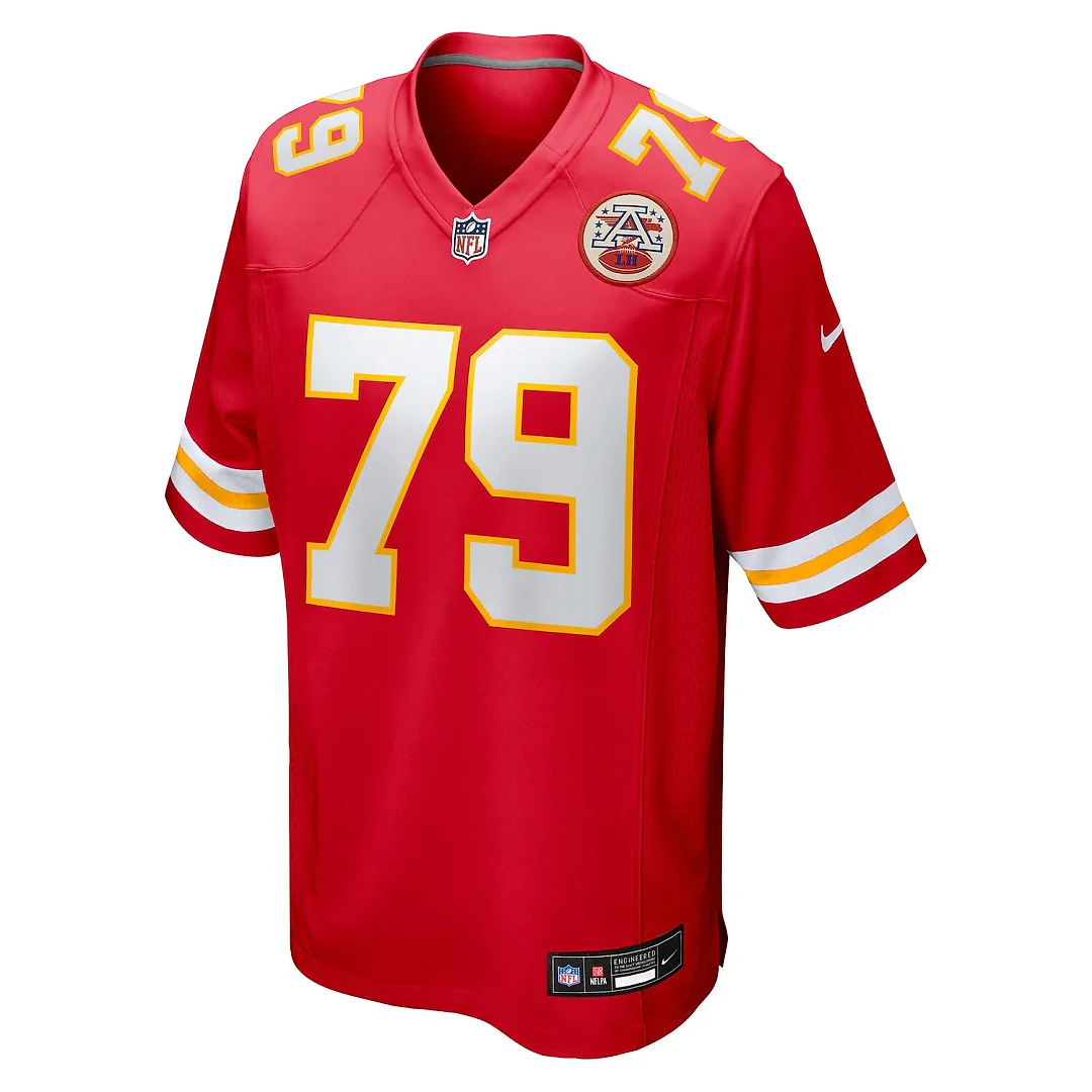 Zennovawear Esa Pole Kansas City Chiefs Team Game Jersey - Red