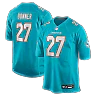 Zennovawear Ethan Bonner Miami Dolphins Game Jersey - Aqua