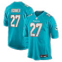 Zennovawear Ethan Bonner Miami Dolphins Game Jersey - Aqua