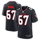 Zennovawear Evan Brown Houston Texans Team Game Jersey - Navy