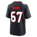 Zennovawear Evan Brown Houston Texans Team Game Jersey - Navy
