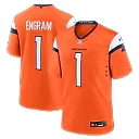 Zennovawear Evan Engram Denver Broncos Team Game Jersey - Orange