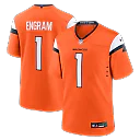Zennovawear Evan Engram Denver Broncos Team Game Jersey - Orange