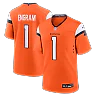 Zennovawear Evan Engram Denver Broncos Team Game Jersey - Orange