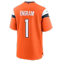 Zennovawear Evan Engram Denver Broncos Team Game Jersey - Orange