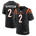 Zennovawear Evan McPherson Cincinnati Bengals Game Jersey - Black