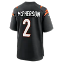 Zennovawear Evan McPherson Cincinnati Bengals Game Jersey - Black