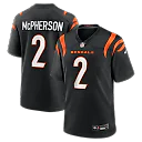 Zennovawear Evan McPherson Cincinnati Bengals Game Jersey - Black