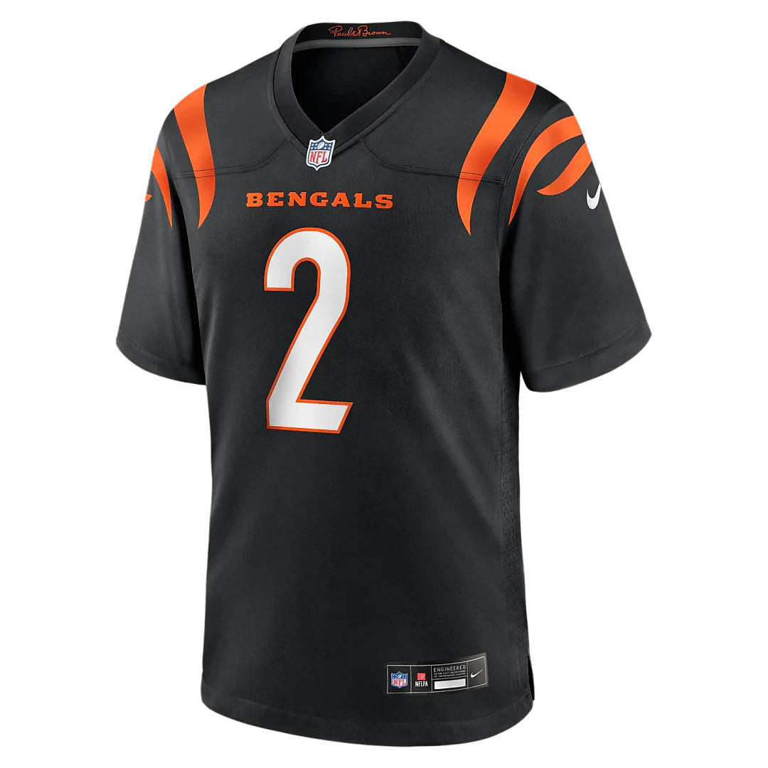 Zennovawear Evan McPherson Cincinnati Bengals Game Jersey - Black