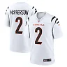Zennovawear Evan McPherson Cincinnati Bengals Game Player Jersey - White
